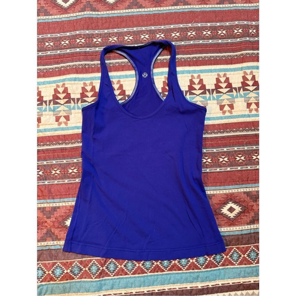 lululemon athletica Women’s Racerback Tank Top in Deep purple